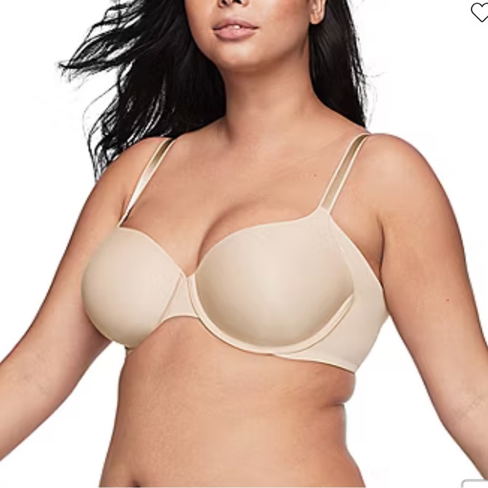 Bundle Warner's No Side Effects seamless Cream White Seamless T-Shirt Bra NWOT